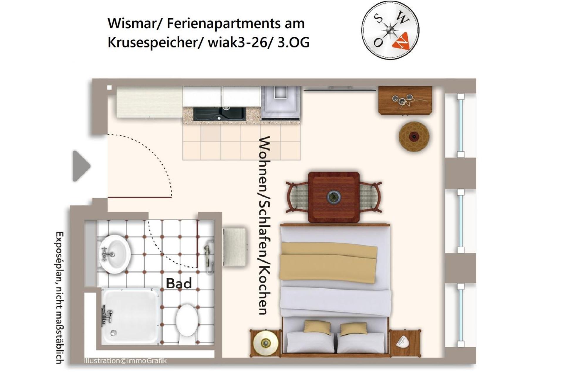 Ferienapartments Am Krusespeicher Ferienapartments Am Krusespeicher 3-26 Wißmar エクステリア 写真